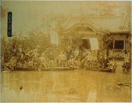 富田大麻彦神社境内にて施行