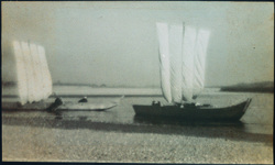 高瀬の渡船場付近