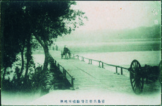 徳島兵営近傍鮎喰川晩秋