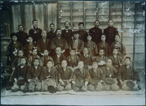 広野尋常高等小学校高等科卒業生写真