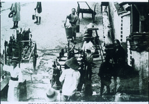 錦龍水の水売り