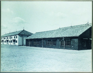 徳島専売支局新営工事（食堂より倉庫を）