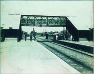 徳島停車場構内　跨線橋新設工事