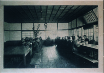 徳島県立農業学校　寄宿舎の食堂