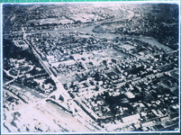 市役所上空より空撮