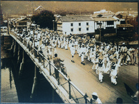 新町橋の阿波踊り