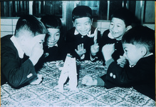 付属小学校　紙相撲