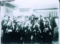 十七カ所まいりのお遍路さん