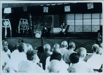 内町小での浄瑠璃大会