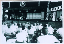 内町小での浄瑠璃大会