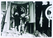 内町小学校での人形浄瑠璃