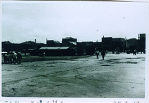 徳島駅前広場　駅舎より広場を望む