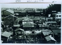 工事中の駅前広場（西側）