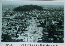 ドライブウェイより新町橋を望む