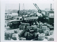 徳島中洲港　荷役