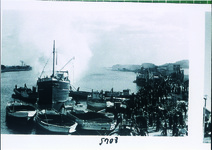 万代町　船火事