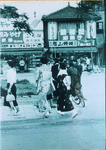 徳島駅前「寒い朝」