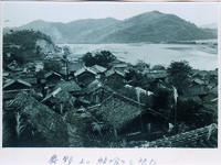 鹿野より鮎喰川を望む