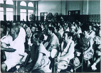 内町小での浄瑠璃大会