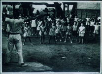 ラジオ体操　沖浜の若宮神社にて