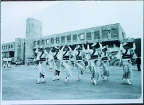 農業試験場（移転新築）落成記念農業祭での阿波踊り