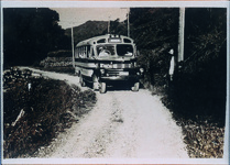 ボンネットバス　電柱一八号の所