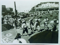 元町ロータリーの盆踊り