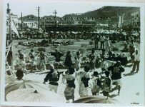 元町ロータリーの盆踊り