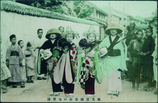 徳島盆踊り富街の先発隊（１０年１０月の消印あり）