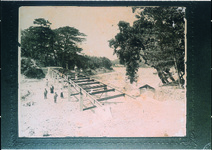 建設中の祓川橋