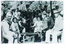 ドイツ兵と子供たち