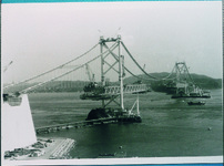 建設中の大鳴門橋