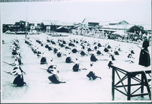 撫養国民学校　武道を取り入れた運動会