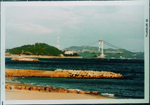 鳴門大橋の建設風景