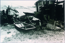 ジェーン台風　撫養川河口　