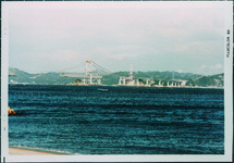 鳴門大橋の建設風景