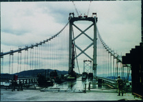 鳴門大橋の建設風景