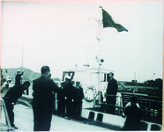 大鳴門の渦潮へ出発する（文明橋）