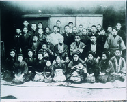 富田製薬　金原明善翁を迎える