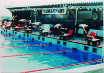 藍住町民プール完成(50ﾒｰﾄﾙ9ｺｰｽ公認ﾌﾟｰﾙ）