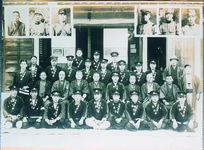 公設北島消防組解散記念（三木家）