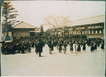 御所小　青い目の人形歓迎式か