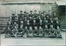 御所小学校高等科卒業写真