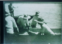 長原の漁港（Ｓ9～13高野勧・松茂尋常小学校校長撮影の映画ﾌｨﾙﾑ）