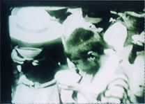 松茂尋常高等小学校　海水浴の後のあめ湯（Ｓ9～13高野勧・松茂尋常小学校校長撮影の映画ﾌｨﾙﾑ）