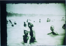 松茂尋常高等小学校　臨海学校（Ｓ9～13高野勧・松茂尋常小学校校長撮影の映画ﾌｨﾙﾑ）