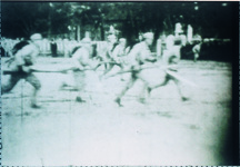 軍事教練　突撃（Ｓ9～13高野勧・松茂尋常小学校校長撮影の映画ﾌｨﾙﾑ）