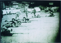 軍事教練　射撃（Ｓ9～13高野勧・松茂尋常小学校校長撮影の映画ﾌｨﾙﾑ）