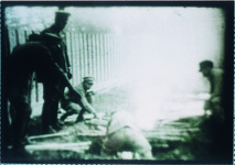 軍事教練　飯盒（Ｓ9～13高野勧・松茂尋常小学校校長撮影の映画ﾌｨﾙﾑ）