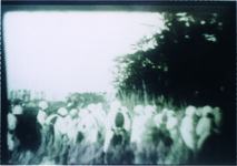 豊岡大手海岸　松の植林（Ｓ9～13高野勧・松茂尋常小学校校長撮影の映画ﾌｨﾙﾑ）